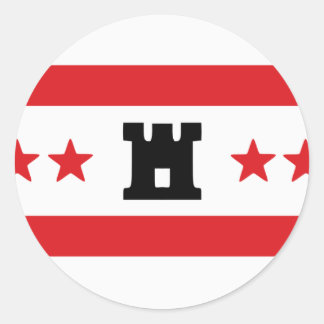 Drenthe, Netherlands Classic Round Sticker