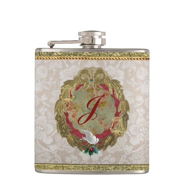 Dresde 'Noblesse' 6 oz. Flasque (Devant)