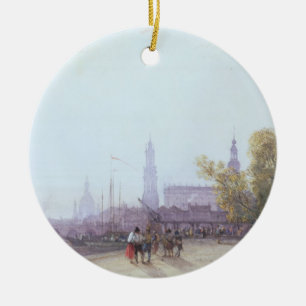 Dresden Ceramic Ornament