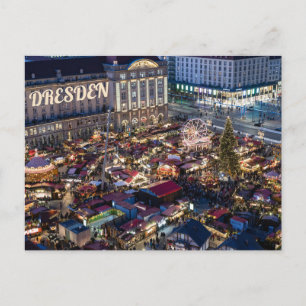 Dresden Christmas market Postcard