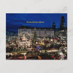 Dresden Christmas Market Postcard