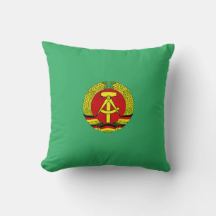 Dresden, DDR, Dresden, Germany - East German Ossi Throw Pillow