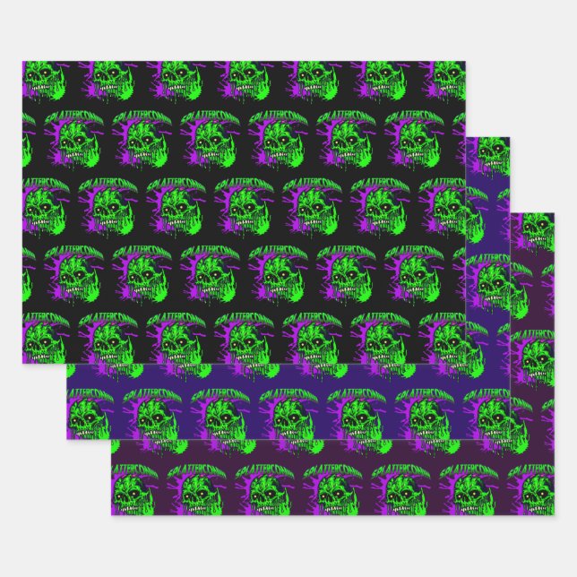 Dresden Fans SplatterCon Collection Wrapping Paper Sheet (Set)