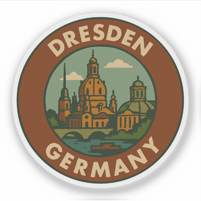 Dresden Germany City Art (Front)
