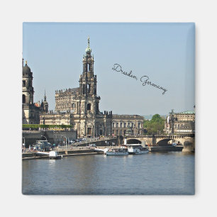 Dresden, Germany cityscape Magnet