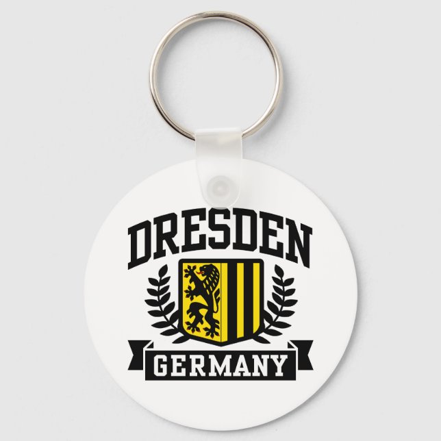 Dresden Germany Keychain (Front)