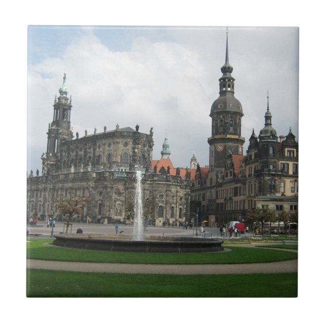 Dresden, Germany Tile (Front)