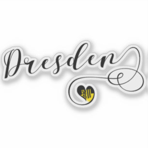 Dresden Heart Flag