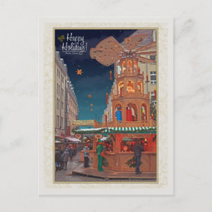 Dresden - Weihnachtspyramide - HH W Postcard