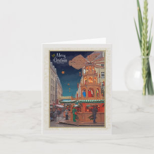 Dresden - Weihnachtspyramide - MC W Holiday Card