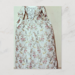 Dress belonging to the wife of Carl Linnaeus Postcard