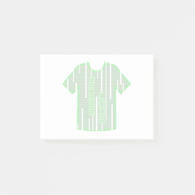 DRESS CODE ! (geek, fashion, informatique) Post-it Notes (Front)