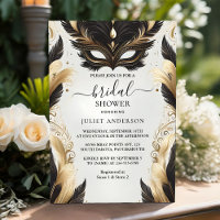 Dress Code Prom Masquerade Ball Bridal Shower