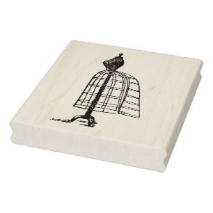 Dress Form Side View Vintage Rubber Art Stamp