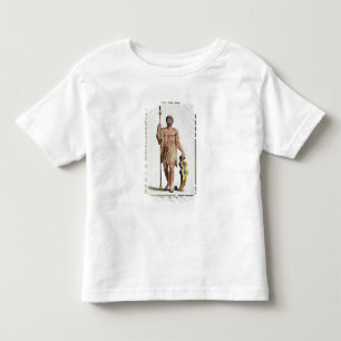 Dress of a Breton Warrior from 'Receuil des Estamp Toddler T-shirt