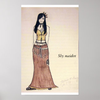 Dress the part, Shy maiden Poster