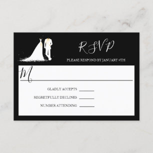 Dress & Tux - RSVP Invitation