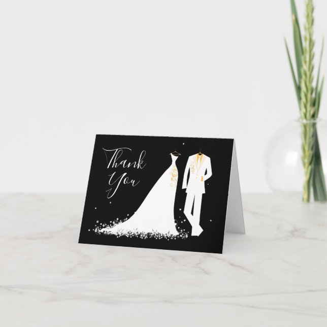 Dress & Tux - Thank You Card (Front)
