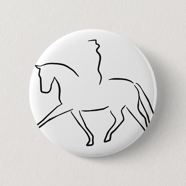 dressage 2 inch round button (Front)