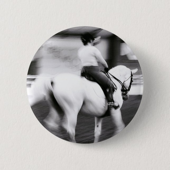 Dressage 2 Inch Round Button (Front)
