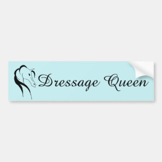 Dressage Bumper Sticker