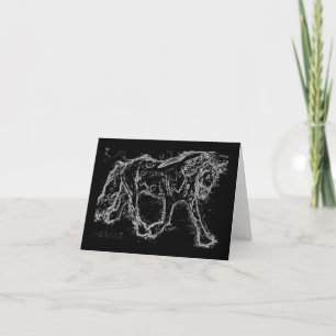 Dressage Cheval Cartes pour notes