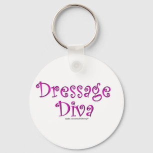 Dressage Diva Keychain