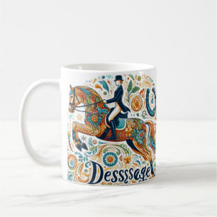 Dressage équitation cavalier Cheval Mug