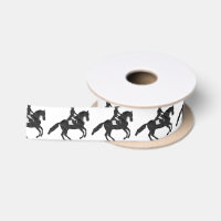 Dressage Horse and Rider Mosaic Design