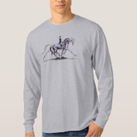 Dressage Horse in Trot Piaffe