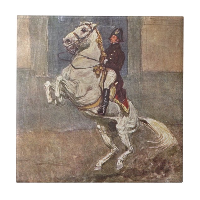 Dressage Horse Tile (Front)