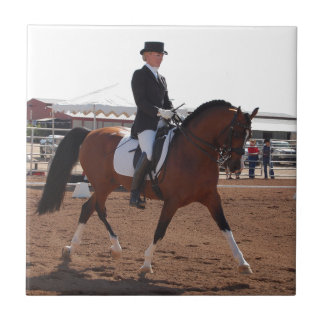 Dressage Horse Tile