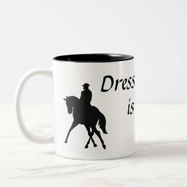 Dressage is a Dance Cup (Left)