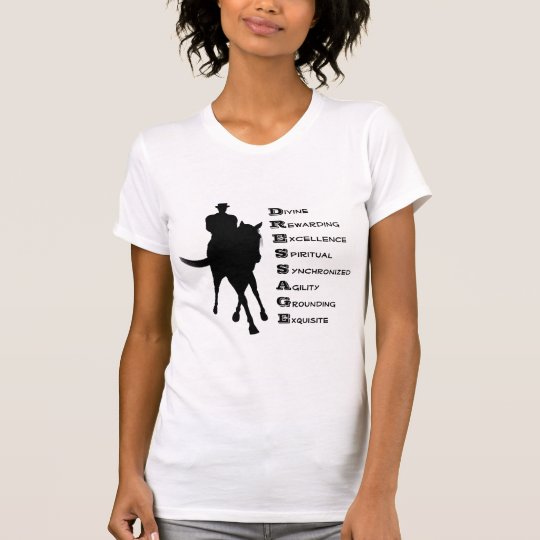 Dressage Is Horse Silhouette T-Shirt