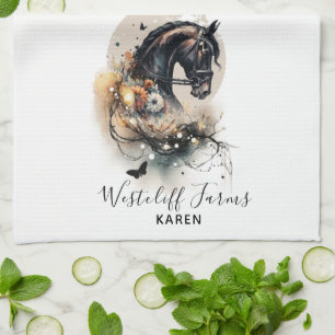 Dressage Kitchen Towel