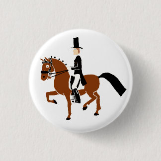 Dressage Pony Button! 1 Inch Round Button