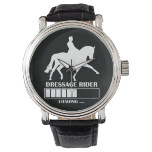 Dressage rider is loaded Gift for training show Watch