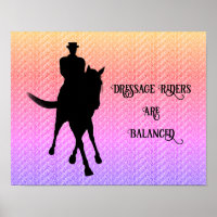 Dressage Riders Are Balanced Horse And Rider