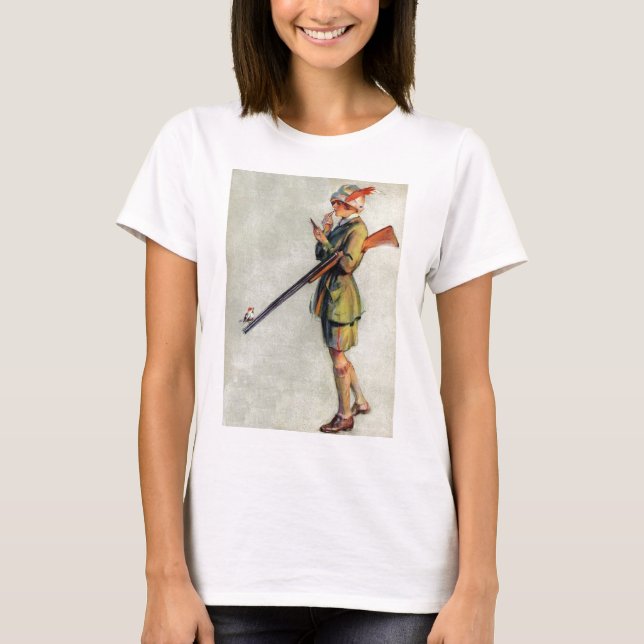 Dressed For Hunting T-Shirt (Front)