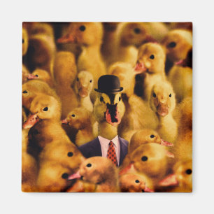 Dressed For Success Duck Magnet