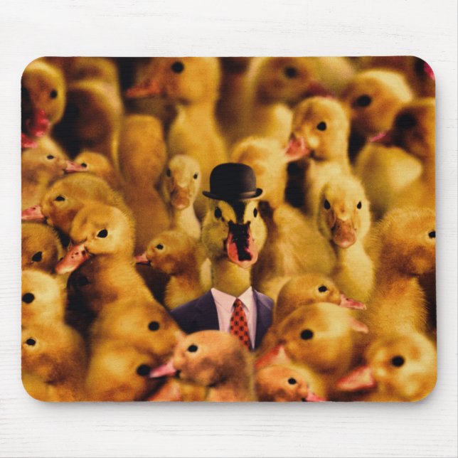Dressed For Success Duck Mouse Pad (Front)
