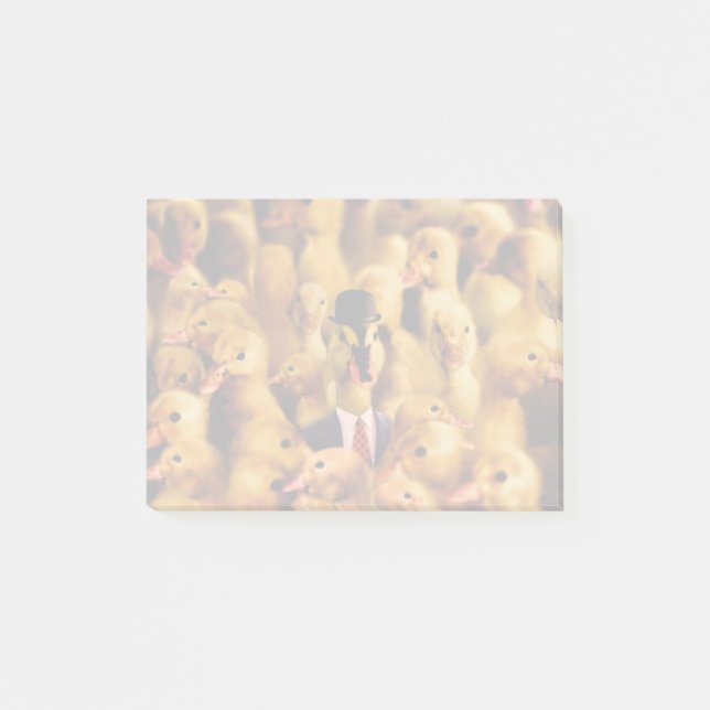 Dressed For Success Duck Post-it Notes (Front)