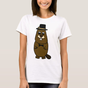 Dressed up Groundhog T-Shirt