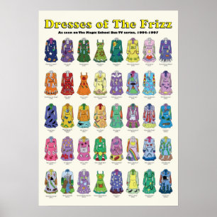 Dresses of the Frizz Poster