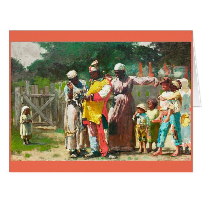 Dressing for the Carnival by Winslow Homer  (Front Horizontal)