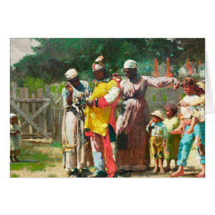Dressing for the Carnival by Winslow Homer 