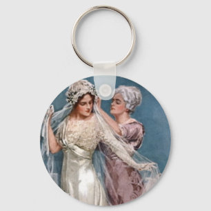 Dressing the Bride Keychain
