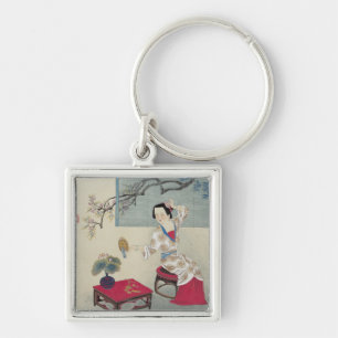 Dressing up in the Morning Keychain