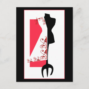 Dressmaker #2/Fashion Design Postcards