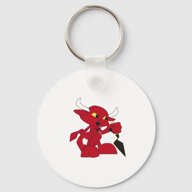 Drevil trowel keychain (Front)